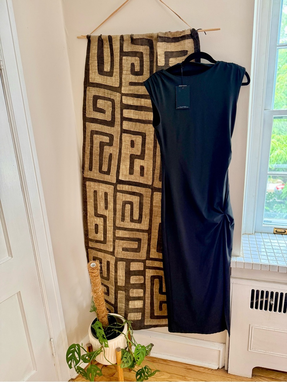NWT Evening Midi Dress with Side slit